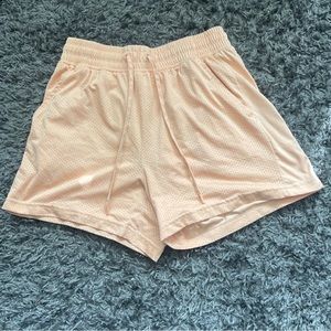 Peach Sports Shorts